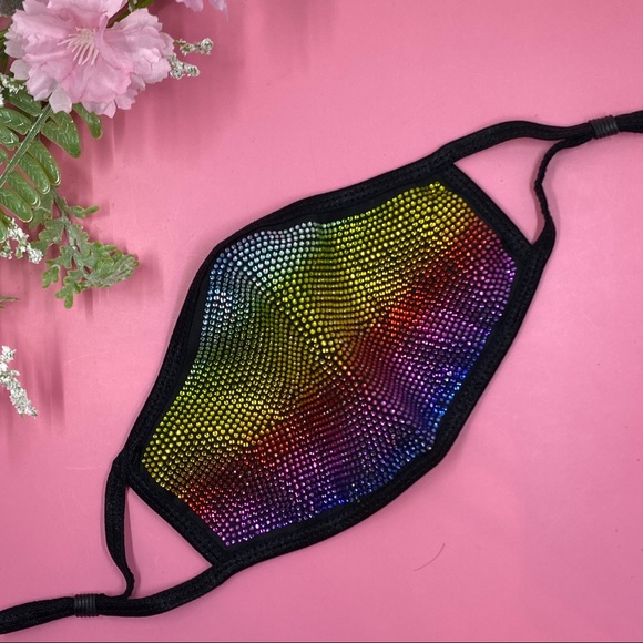 Accessories - ✨Rainbow✨ Fashion Crystal Mask